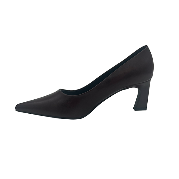 Pointy Medium Heel Court - 1259