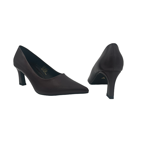 Pointy Medium Heel Court - 1259