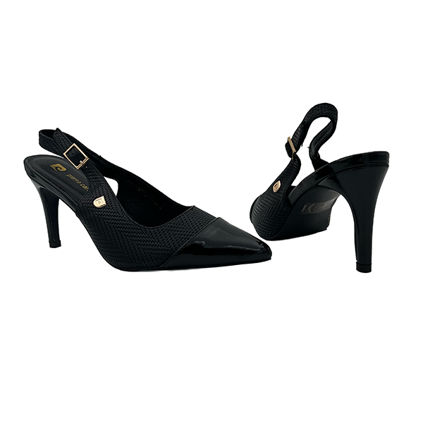 Patent Pointy Toe Court - 1265