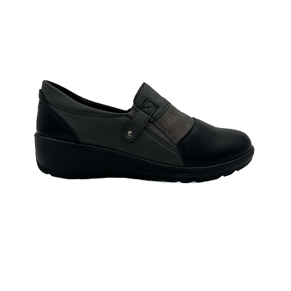 Low Wedge Comfort Slip On - 1266