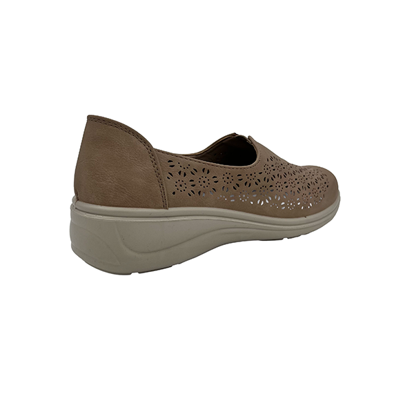 Comfort Slip On With Punched Upper Design - 1267