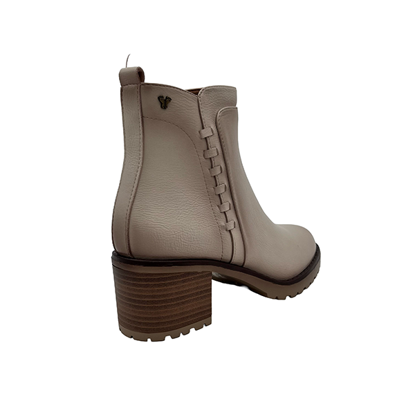 Stack Heel Ankle Boot - 1269