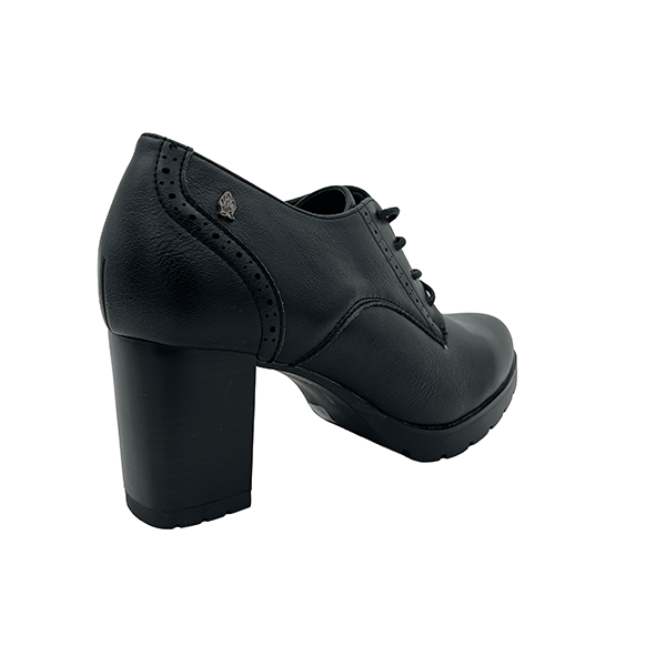 Medium High Stack Heel Lace Up - 1271