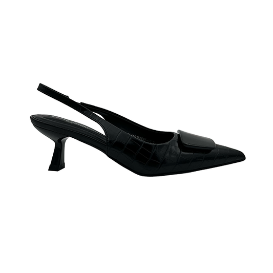 Low Heel Sling Back Court - 1272