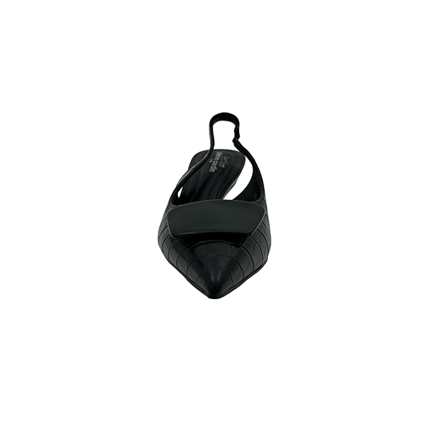 Low Heel Sling Back Court - 1272