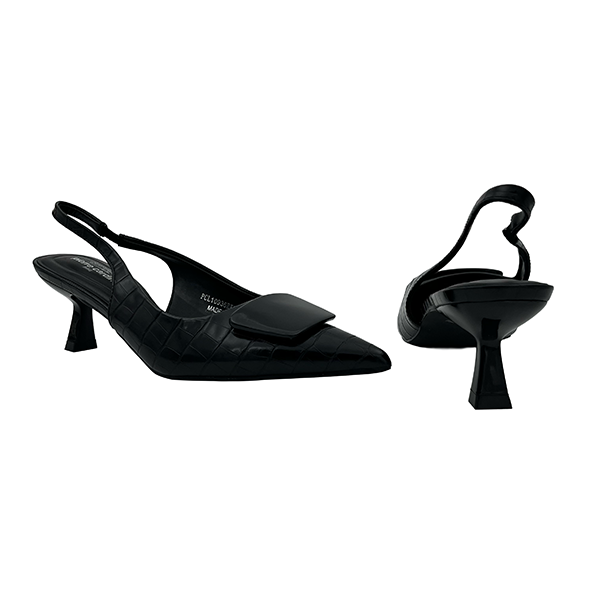 Low Heel Sling Back Court - 1272