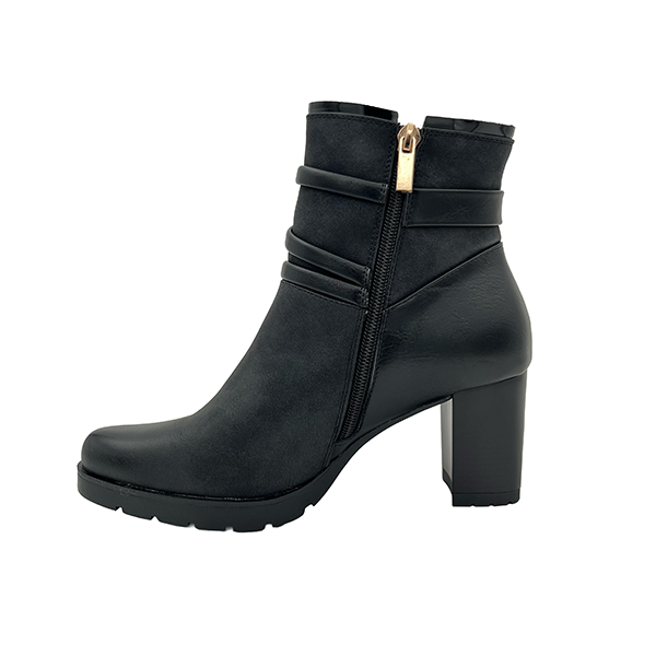 Medium Heel Ankle Boot - 1274