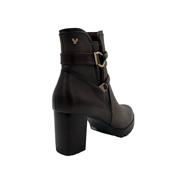 Medium Heel Ankle Boot - 1274