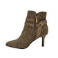 Medium Heel Pointy Ankle Boot - 1275