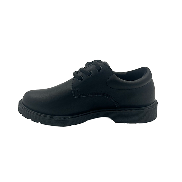 Leather Comfort Lace Up Unisex School Shoe - 1278 Kids