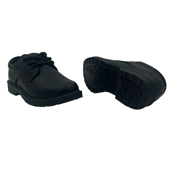 Leather Comfort Lace Up Unisex School Shoe - 1278 Kids