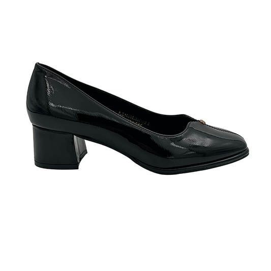Low Heel Square Toe Court - 1284