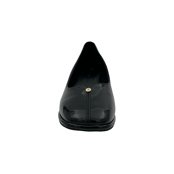 Low Heel Square Toe Court - 1284