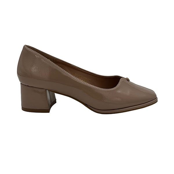Low Heel Square Toe Court - 1284