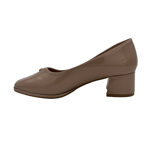 Low Heel Square Toe Court - 1284