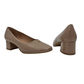 Low Heel Square Toe Court - 1284
