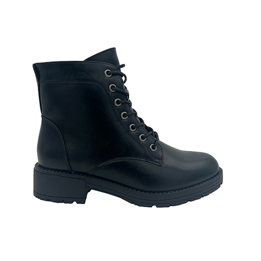 Front Lace Up Ankle Boot - 1286