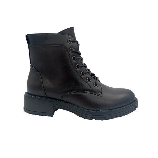 Front Lace Up Ankle Boot - 1286