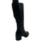 Medium Heel Long Boot With Back Zip - 1291