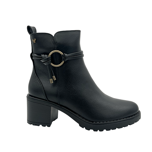 Medium Heel Ankle Boot - 1292