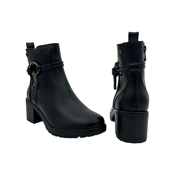 Medium Heel Ankle Boot - 1292