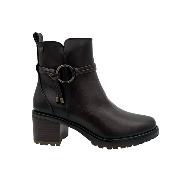 Medium Heel Ankle Boot - 1292