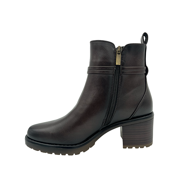 Medium Heel Ankle Boot - 1292