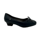 Low Heel Court With Bow - 1299