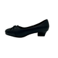 Low Heel Court With Bow - 1299