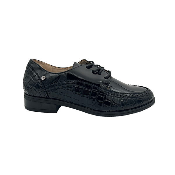 Lace Up Patent Shoe - 1300