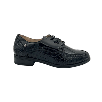 Lace Up Patent Shoe - 1300
