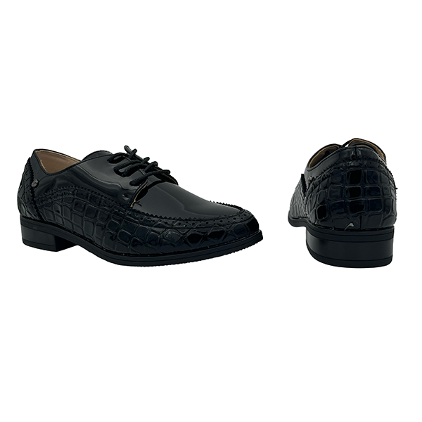 Lace Up Patent Shoe - 1300