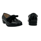 Patent Moccasin With Bow - 1306