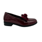 Patent Moccasin With Bow - 1306