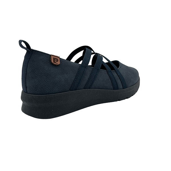 Comfort Low Wedge Elastic Straps - 1307