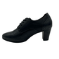 Lace Up Medium Heel Court - 1308