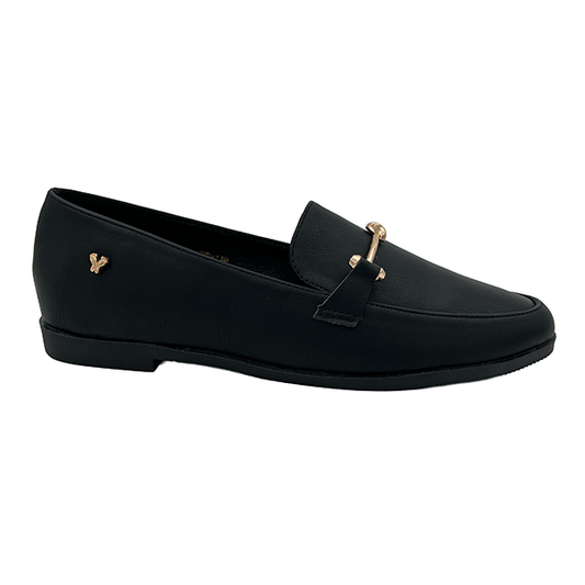 Slip On Pump With Metal Trim - 1309