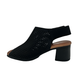 Medium Heel Sling Back With Open Toe - 1310