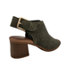 Medium Heel Sling Back With Open Toe - 1310