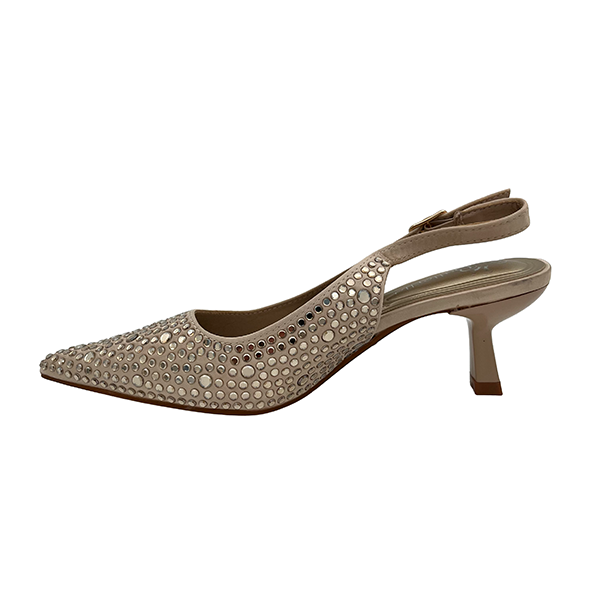 Low Heel Pointy Court - 1313