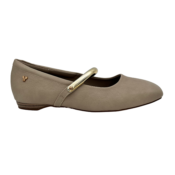 Square Toe Pump With Asymmetrical Strap - 1325