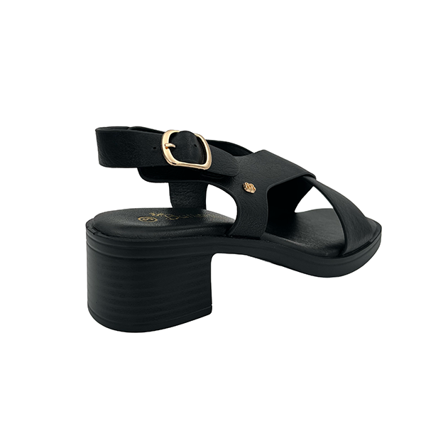 Open Toe Sandal On Block Heel - 1326