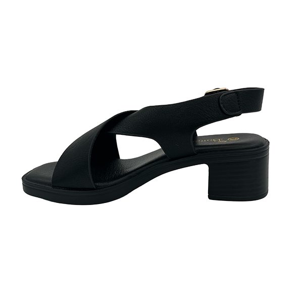 Open Toe Sandal On Block Heel - 1326