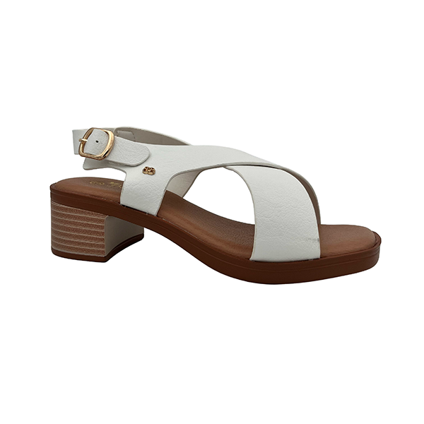 Open Toe Sandal On Block Heel - 1326