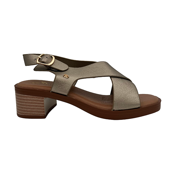 Open Toe Sandal On Block Heel - 1326