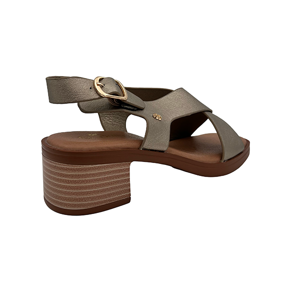 Open Toe Sandal On Block Heel - 1326