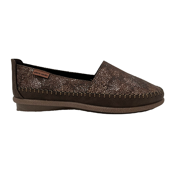 Slip On Pump With Floral Design - 1328