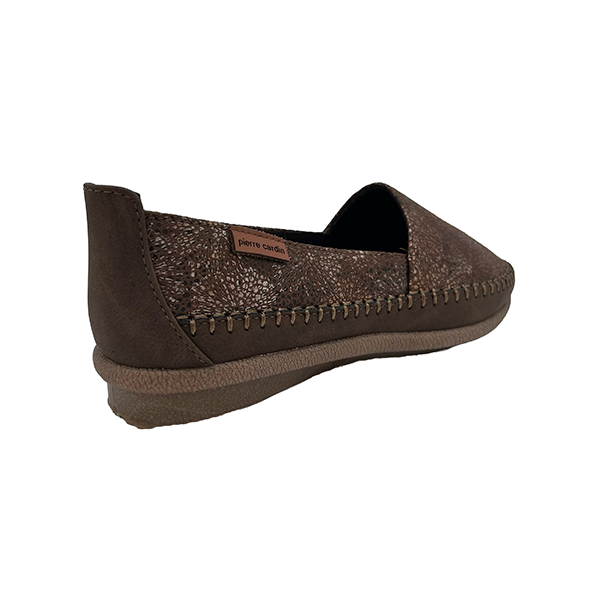Slip On Pump With Floral Design - 1328