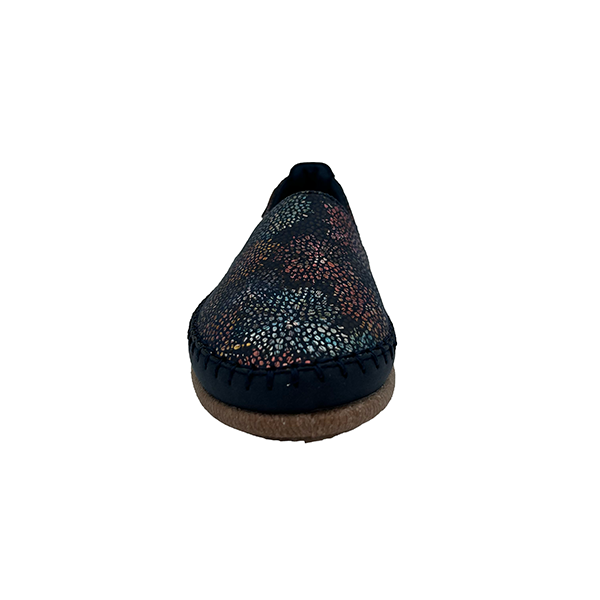 Slip On Pump With Floral Design - 1328