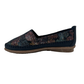 Slip On Pump With Floral Design - 1328